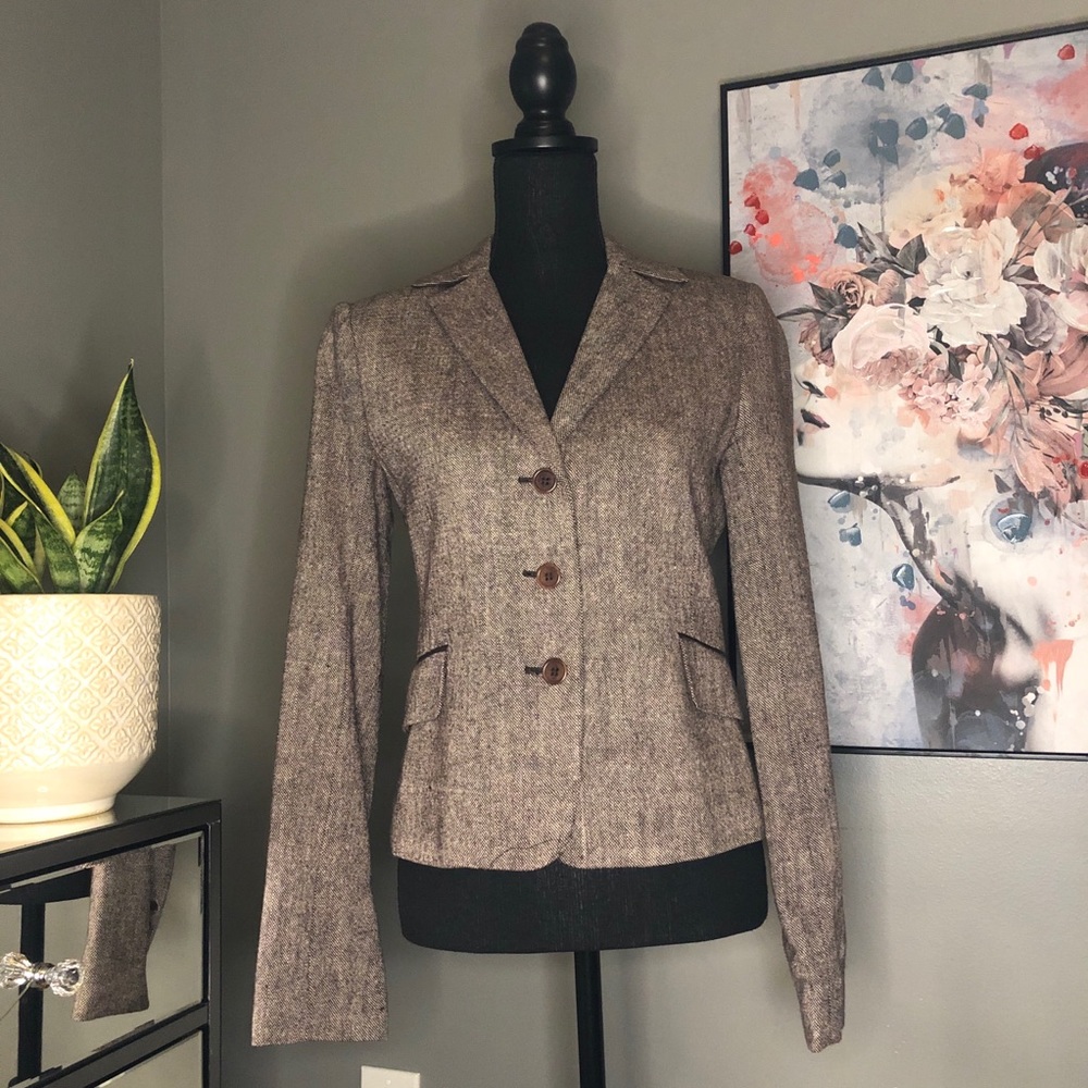 Brown blazer